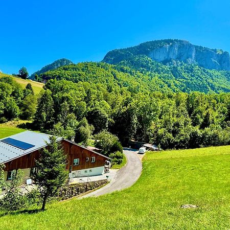 Appartement Dans Maison Familiale Bellevaux Bagian luar foto