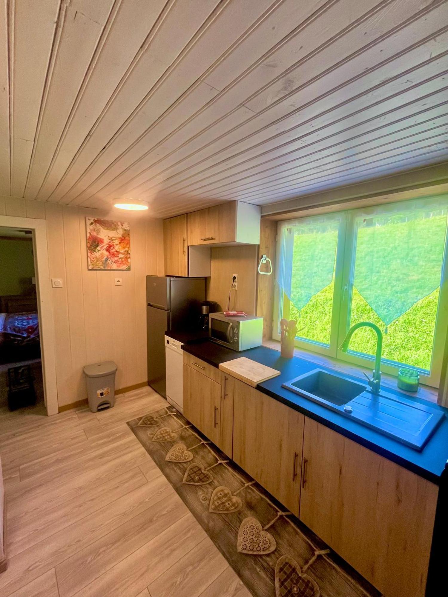 Appartement Dans Maison Familiale Bellevaux Bagian luar foto